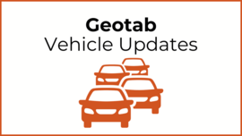 Geotab vehicle updates