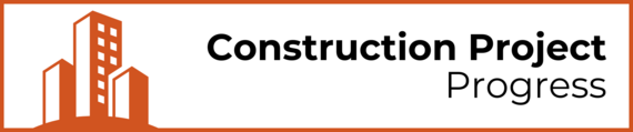 Construction project progress