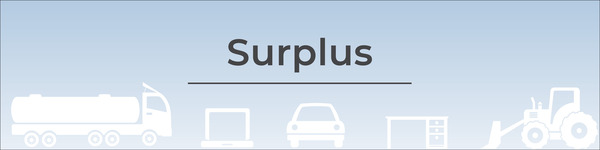 Surplus banner