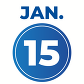 Jan. 15 date icon