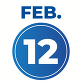 Feb. 12 date icon