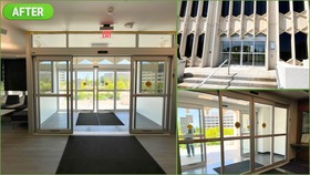 After images of Hodge and Connors buildings.