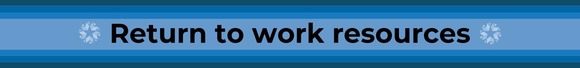 Return to work resources