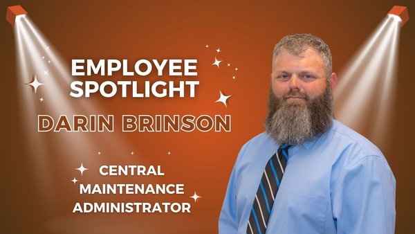 Darin Brinson, Central Maintenance Administrator