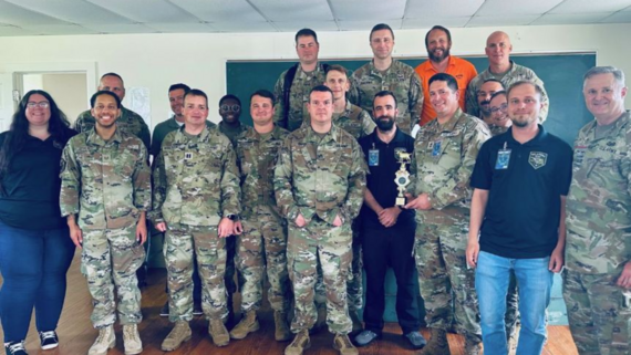 Cybershield group smiling together