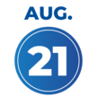 Date icon: Aug. 21