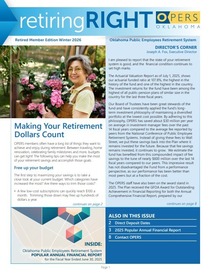 Winter Retiring Winter 2026 Retiring Right Newsletter