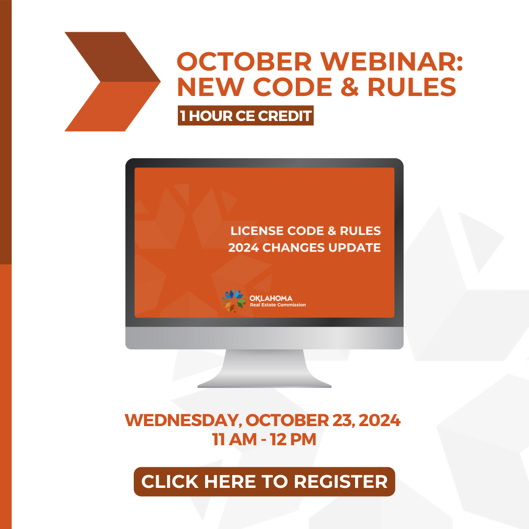 OCTOBER WEBINAR