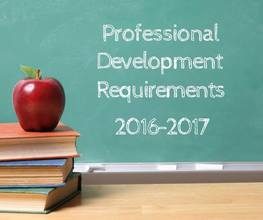 PD Requirements 2016-17