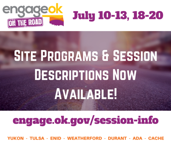 EngageOK Session Descriptions