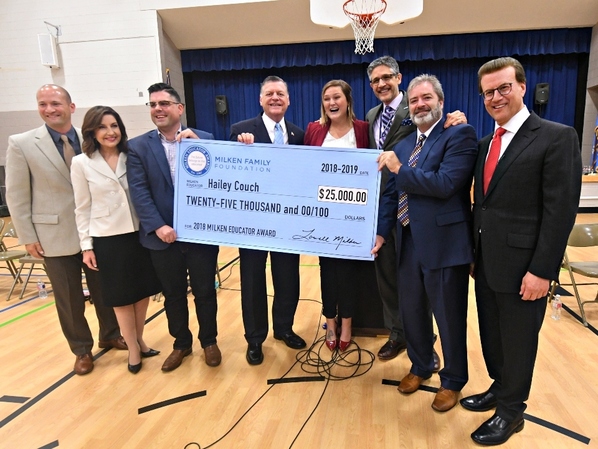 Hailey with dignitaries