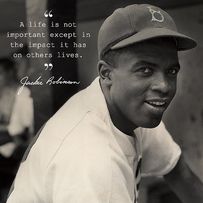 Jackie Robinson quote