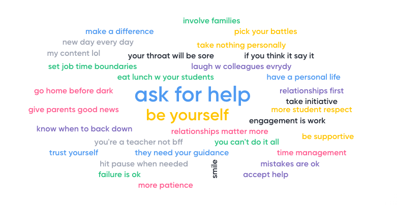 advice for first-year teachers