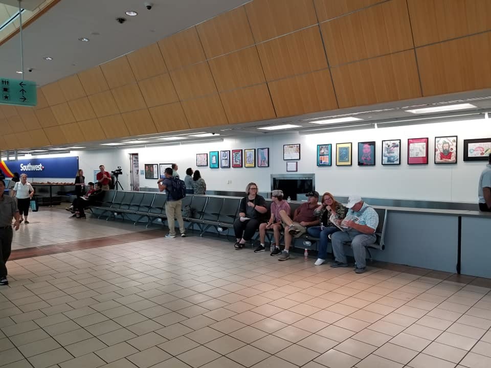 airport art gallery
