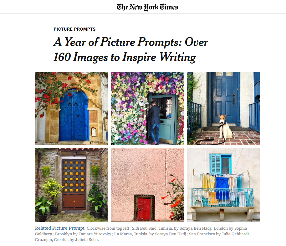 New York Times picture prompts