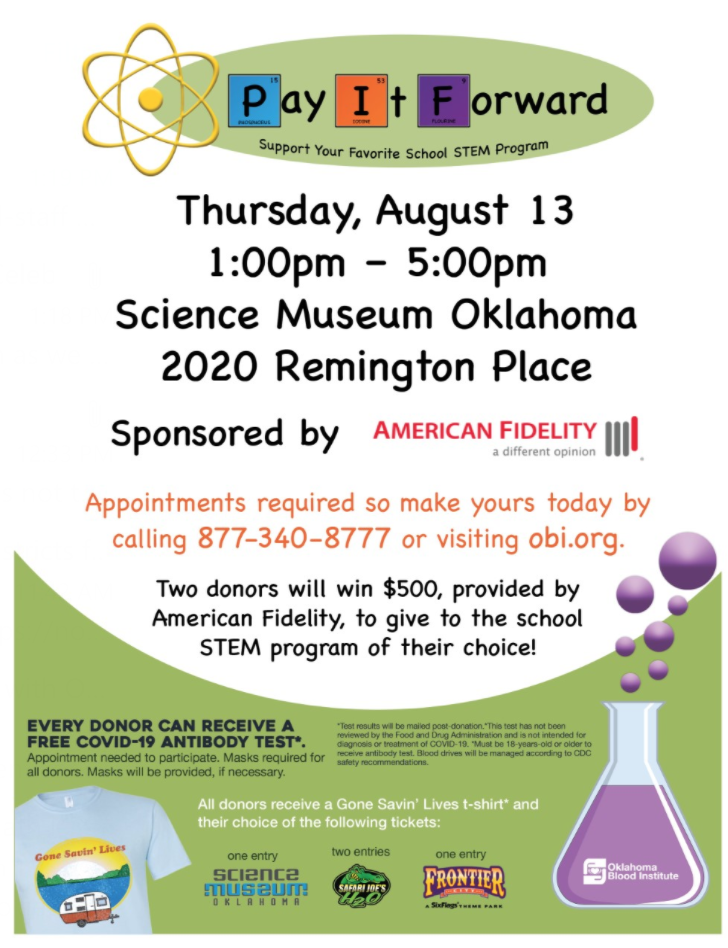 blood drive information