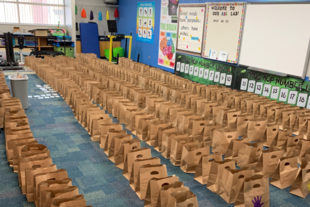 Organizing the At Home PE Equipment Sacks