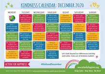 Kindness calendar