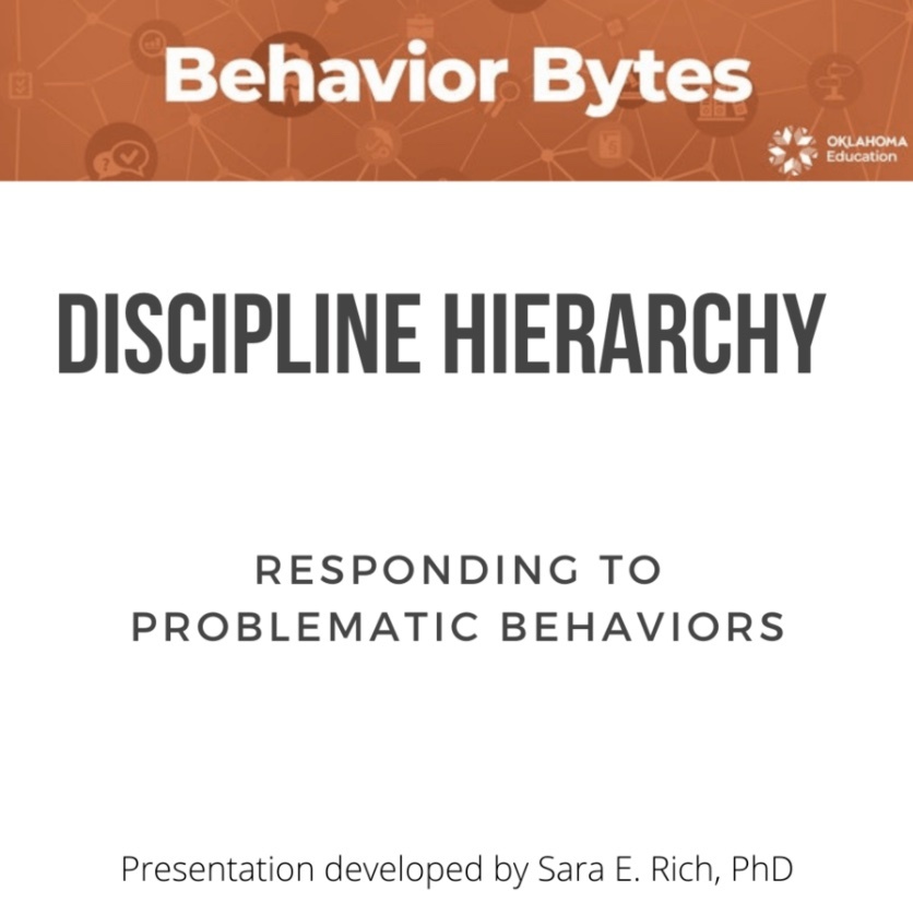 Responding to Behavior