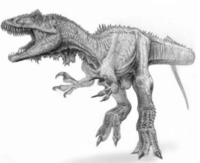 Illustration of Saurophaganax Maximus dinosaur © Todd Marshall / Marshall's Art 