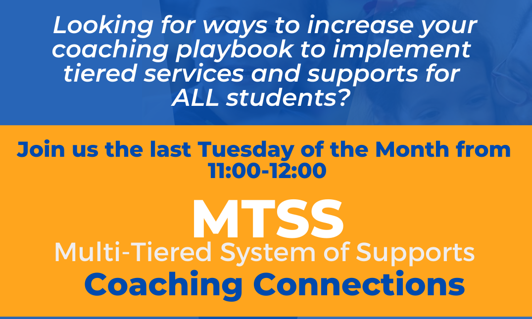 MTSS Coaching Connection Invite