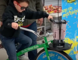 Bike Powered Blenders for Smoothies