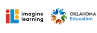 Imagine Math and Oklahoma Education logo