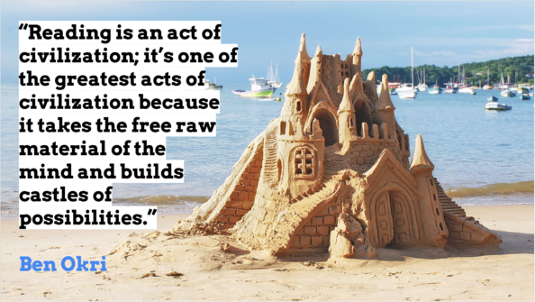 Ben Okri quote on reading