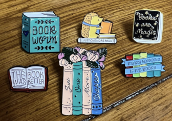book pins