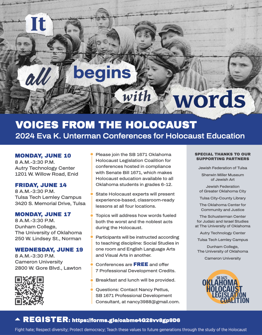 Holocaust education conference