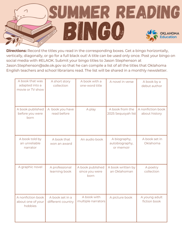 Book Bingo Flyer