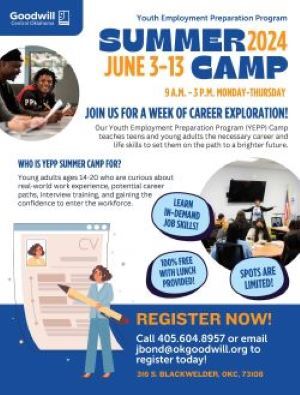 Goodwill Summer Camp-June Session