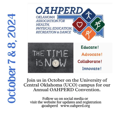 OAHPERD Convention Logo