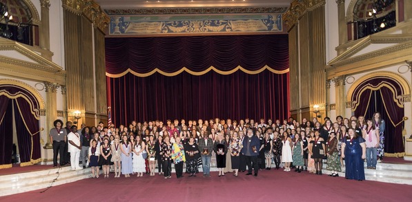Full group of honorees