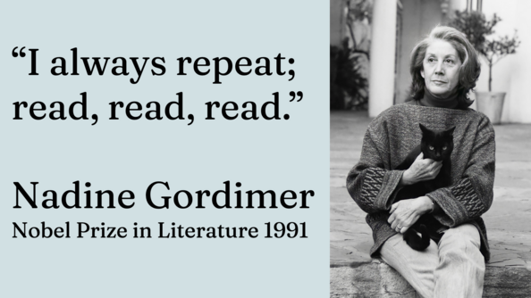 I always repeat; read, read, read