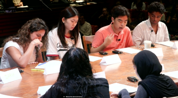 table of students