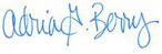 Adria Berry's Signature