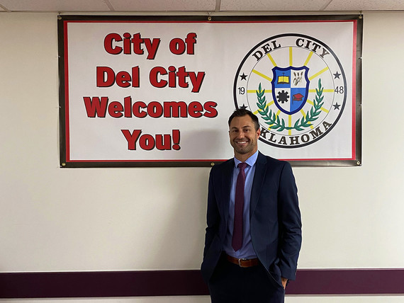 OMMA State Agency Liaison Jerin Presley recently visited a group of city managers in Del City.