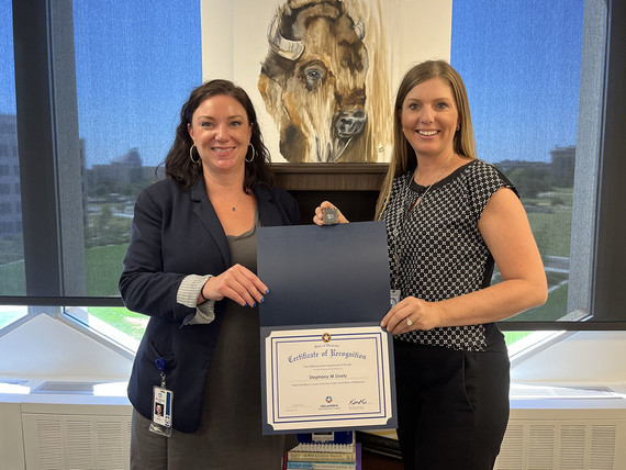 Stephany Lively, Executive Assistant: 10 years of service to the State of Oklahoma!