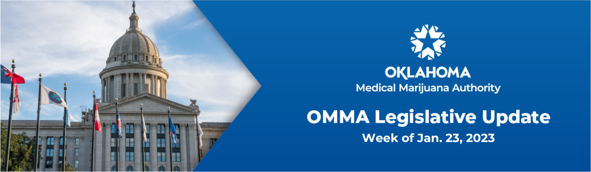 OMMA Legislative Update-Week of Jan. 23, 2023