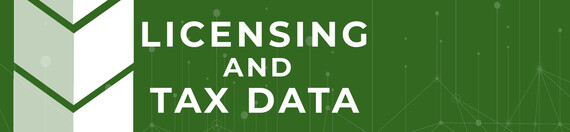 Licensing and Tax Data