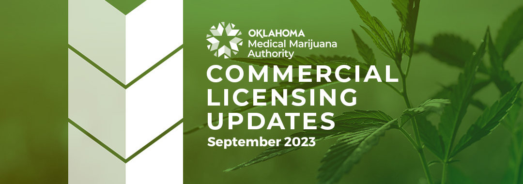 OMMA Commercial Licensing Updates: September 2023