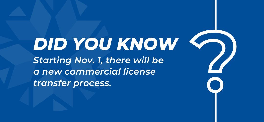 Commercial License Transfer