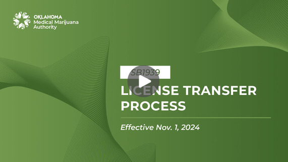 SB 1939: License Transfer Process