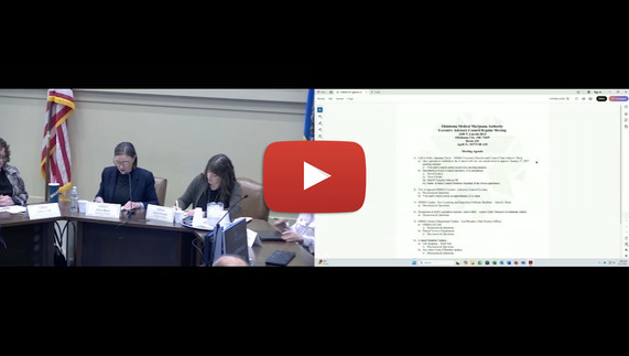 OMMA Executive Advisory Council Meeting: April 11, 2025
