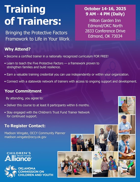 Training of Trainers: Bringing the Protective Factors