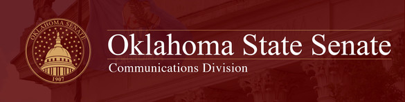 Oklahoma Senate press release header
