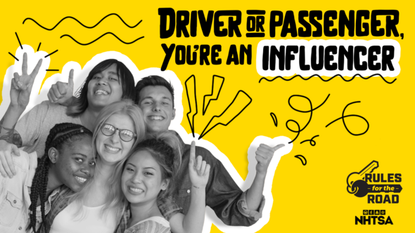 National Teen Driver Safety Week graphic.