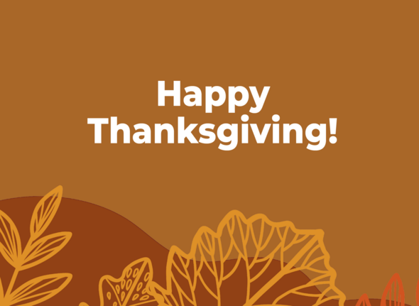 Happy Thanksgiving