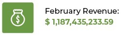 February Revenue